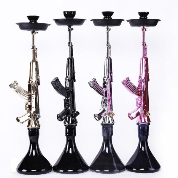 AK-47 HOOKAH | 1-HOSE | 33" - Image 1