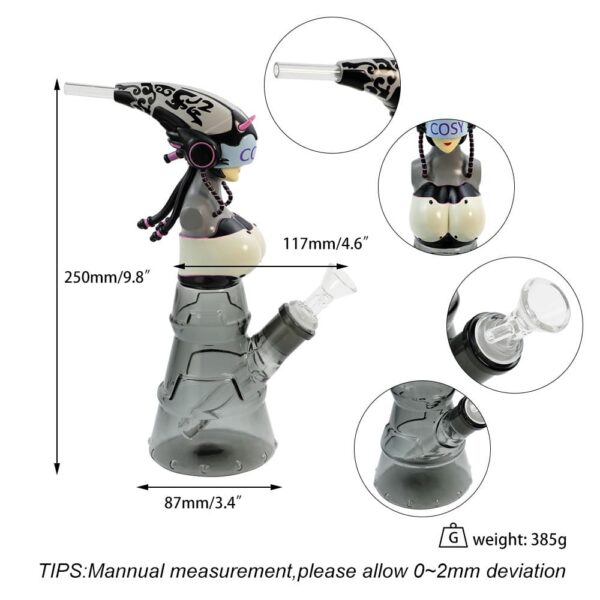 CYBERPUNK WATERPIPE | 10" | ASSORTED | CY001 - Image 3