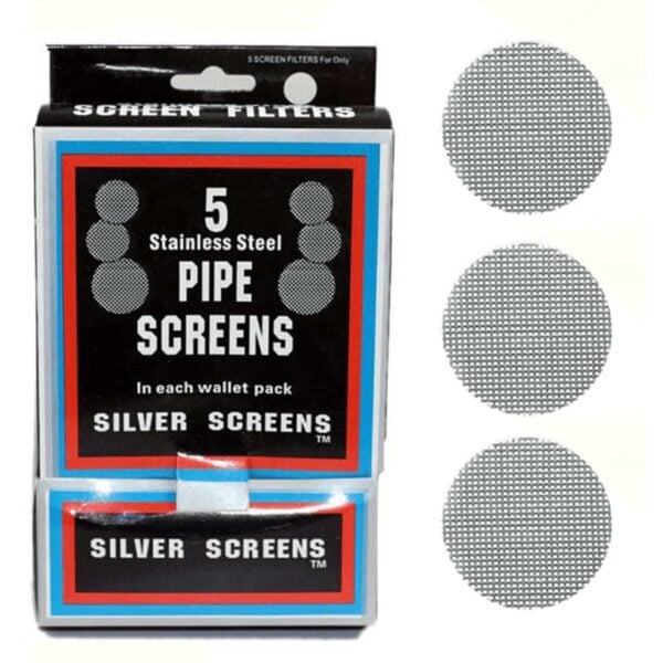 PIPE SCREENS | SILVER | 50/BX - Image 1