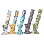 SILICONE SLANTED BEAKER PRINTED | H1 | ASSORTED | 13.5"