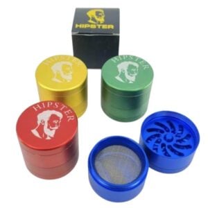 HIPSTER 'SPIKELESS' GRINDER | 4-PART | 63MM | T0020 | 6/ DISPLAY