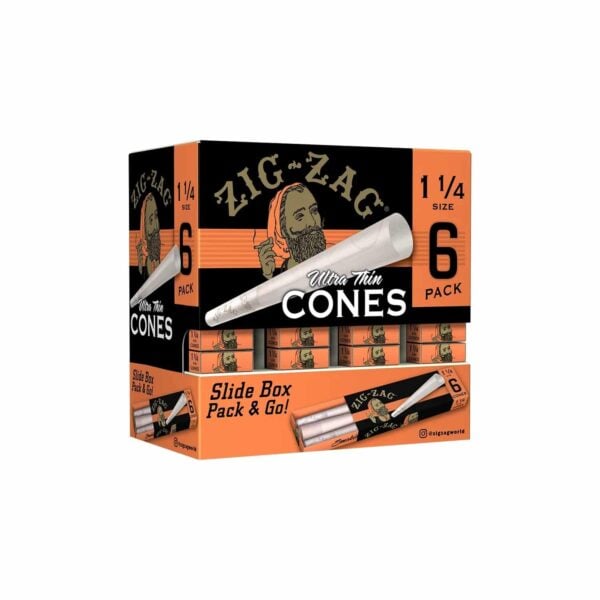 ZIG ZAG CONES | 1 1/4 | PROMO 6/36 PK - Image 1