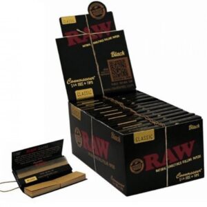 RAW BLACK CONNOISSEUR 1 1/4 | 50/BX