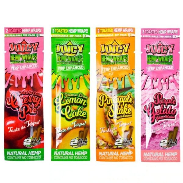 JUICY JAY 'TERPENE INFUSED' HEMP WRAPS | 2/25 PK - Image 1