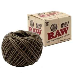RAW HEMP WICK 100 FT