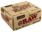 RAW CLASSIC 'MASTER PIECE w/ 3 METER ROLL + 30 PRE ROLLED TIPS'