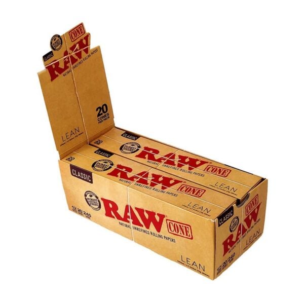 RAW CLASSIC 'LEAN' CONES | 20/BX - Image 1