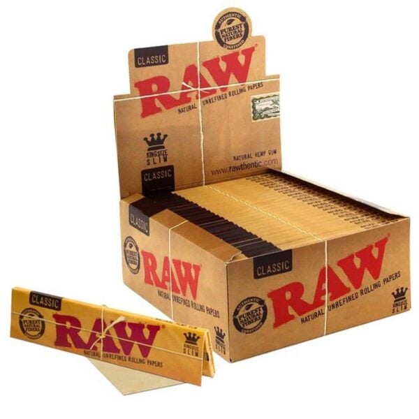 RAW CLASSIC | KING SIZE SLIM | 50/BX - Image 1