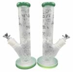 FROSTED STRAIGHT ETCHED GLASS  BEAKER | PCL 8099 | 9MM | 14" - Image 2