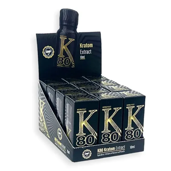 K80 KRATOM SHOTS | 12/ BX - Image 1