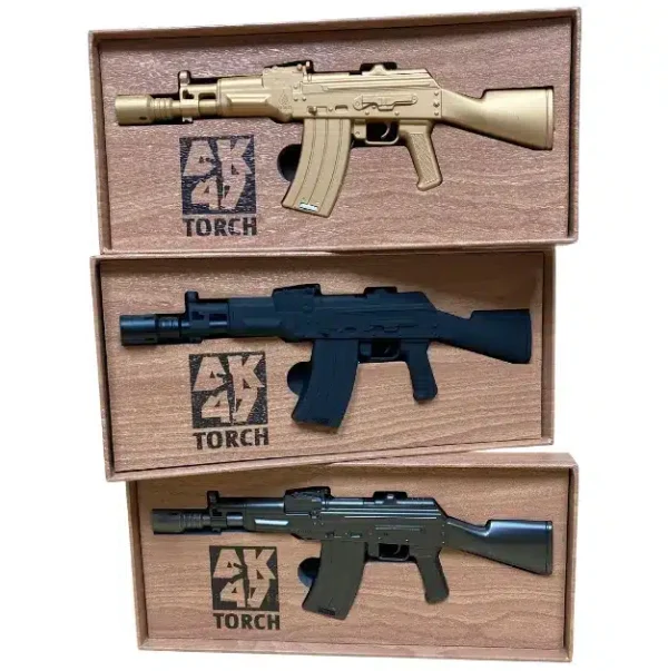 TECHNO TORCH AK-47 w/GIFT BOX | ASSORTED | 9" - Image 1