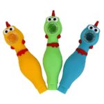 SILICONE SCREAMING CHICKEN HAND  PIPE | H240 | ASSORTED