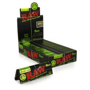 RAW BLACK ORGANIC | 1 1/4 | 24/BX