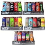 BIC LIGHTERS 'DESIGNS' | 50/DISPLAY
