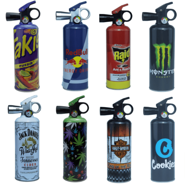 FIRE EXTINGUISHER STYLE TORCH LIGHTER | 10" - Image 1