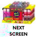 CLIPPER DESIGN LIGHTERS | 48/DISPLAY - Image 12