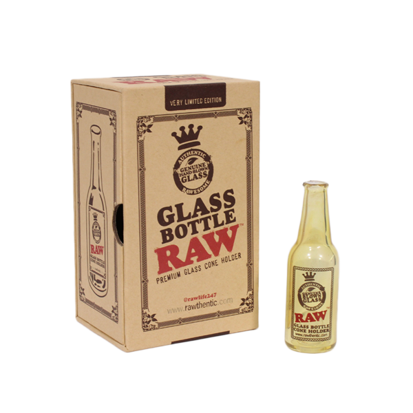 RAW GLASS BOTTLE CONE HOLDER - Image 1