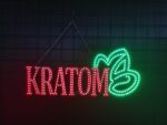 LED SIGN KRATOM LEAF