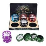 HERB GRINDER IRON GRIP SUPREME | HU013 | 6/DISPLAY