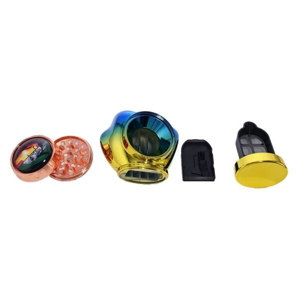 HERB GRINDER KNUCKLE DUSTER GRINDER | HU011 | 6/DISPLAY - Image 3