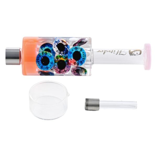 HIPSTER GLASS NECTAR COLLECTOR | HYPNOTIC EYEBALL JQ011 - Image 3