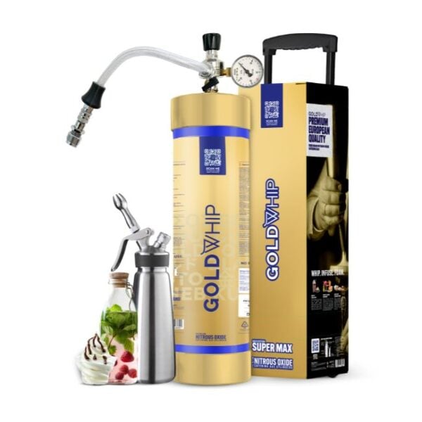 GOLD WHIP 'SUPER MAX' CYLINDER CHARGER | 5.0 L (4KG) | 1/BX - Image 1