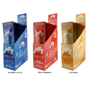 JELLY ROLLS NATURAL HEMP WRAPS | 25/PK