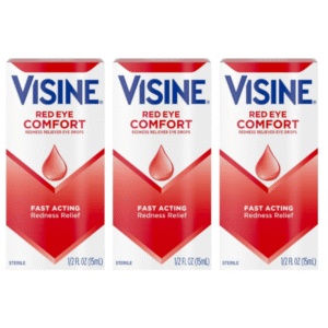 VISINE RED EYE COMFORT 'FAST ACTING' | 0.5 FL OZ | 3/PK