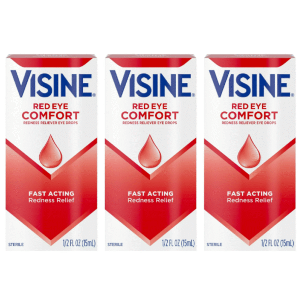 VISINE RED EYE COMFORT 'FAST ACTING' | 0.5 FL OZ | 3/PK - Image 1