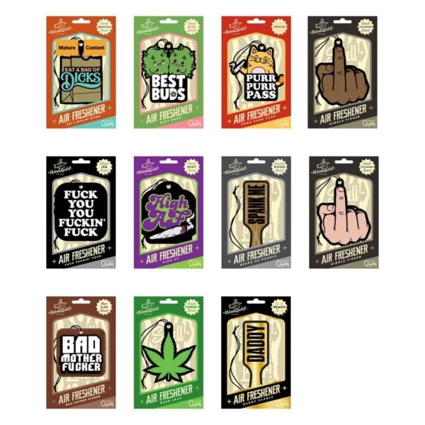 WOOD ROCKET CAR AIR FRESHNERS - Image 1