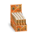 ZIG ZAG UNBLEACHED PAPER CONES TUBES | 1 1/4 | 2/PK