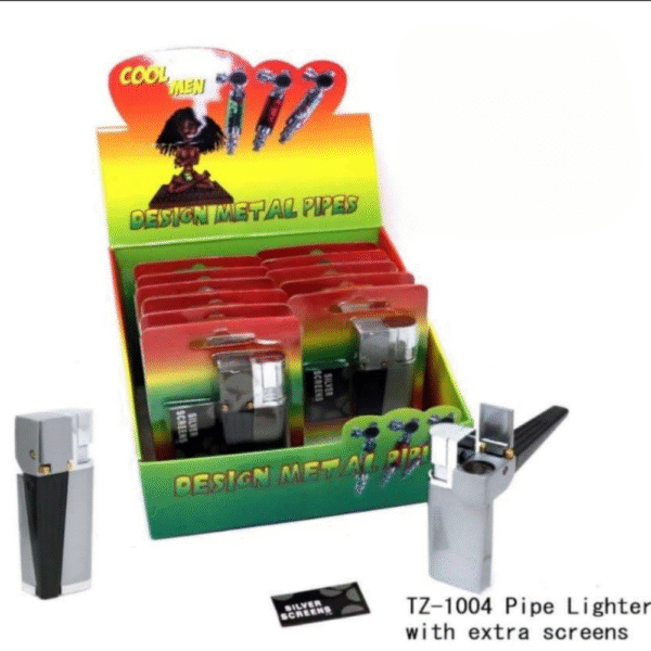 PIPE LIGHTER w/ BUILT IN SCREENS | TZ-1004 | 12/DISPLAY - Image 1