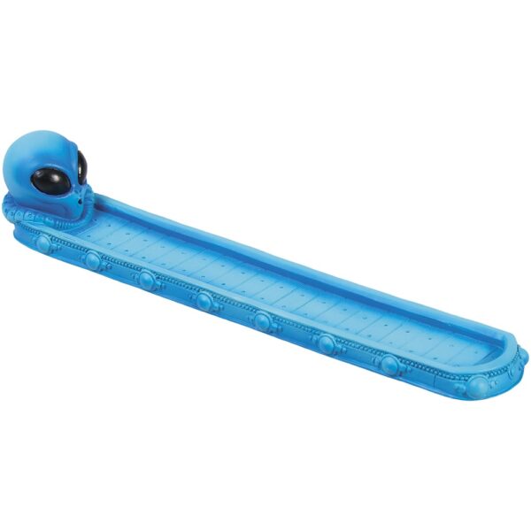 BLUE ALIEN POLYSTONE 'INCENSE BURNER' - Image 1