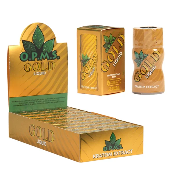 OPMS GOLD LIQUID SHOTS | 8.8ml | 50/BX - Image 1