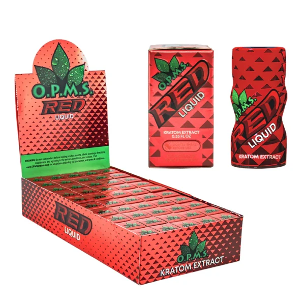 OPMS RED LIQUID SHOTS | 8.8ml | 50/BX - Image 1