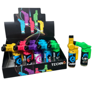 FLEXI TORCH 'C/K DESIGNS' LIGHTER | 10703B | 15/DISPLAY