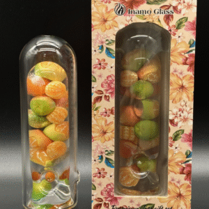 INAMO GLASS HAND PIPE'| 3D FRUITS | GHP-878-5 | 5.3"