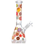 DONUT DELIGHT BEAKER BONG | HP061 | ASSORTED | 10" - Image 5