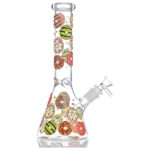 DONUT DELIGHT BEAKER BONG | HP061 | ASSORTED | 10" - Image 3