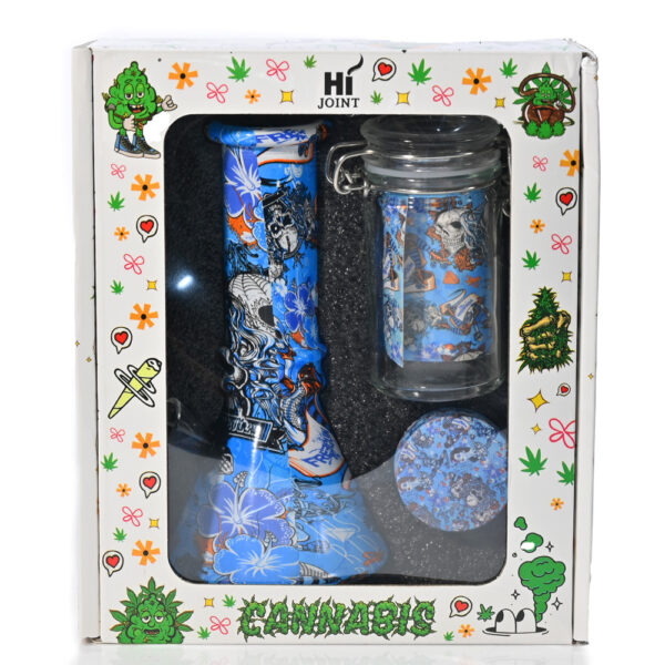 HI JOINT 'FIRE FORCE SKULL SMOKING SET' | OSH-152 | ASSORTED - Image 1