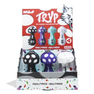 WULF 'TRYP' MUSHROOM | 510 BATTERY | 9/DISPLAY